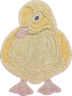 Lorena Canals Wasbaar katoen vloerkleed - Animals Duck - 95x120cm