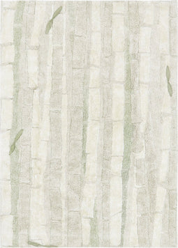 Lorena Canals Wasbaar katoen vloerkleed - Bamboo Forest - 120x160cm