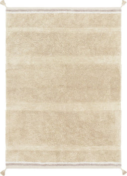 Lorena Canals Wasbaar katoen vloerkleed - Bloom Golden M - 140x200cm