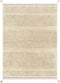 Lorena Canals Wasbaar katoen vloerkleed - Bloom Golden S - 120x160cm