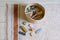 Lorena Canals Wasbaar katoen vloerkleed - Gastro Vintage Toffee - 140x200cm