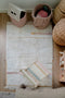 Lorena Canals Wasbaar katoen vloerkleed - Lanes Vintage Nude - 140x200cm