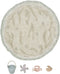 Lorena Canals Wasbaar katoen vloerkleed met accessoires - Island - D120cm
