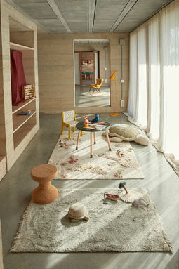 Lorena Canals Wasbaar katoen vloerkleed met accessoires - Seabed - 140x200cm
