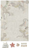 Lorena Canals Wasbaar katoen vloerkleed met accessoires - Seabed - 140x200cm