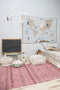 Lorena Canals - wasbaar vloerkleed - Air - canyon rose - 140 x 200 cm