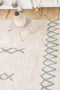 Lorena Canals - Wasbaar Vloerkleed - Altas Natural - Vintage Blue - 170 x 240 cm