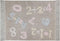 Lorena Canals - wasbaar vloerkleed - Baby Numbers - 120 x 160 cm