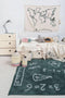 Lorena Canals - wasbaar vloerkleed - I love Math - 140 x 200 cm