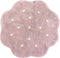 Lorena Canals - Wasbaar vloerkleed - Mini Biscuit Vintage Nude - 90 x 90 cm