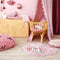 Lorena Canals - Wasbaar vloerkleed - Mini Biscuit Vintage Nude - 90 x 90 cm