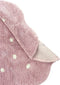 Lorena Canals - Wasbaar vloerkleed - Mini Biscuit Vintage Nude - 90 x 90 cm