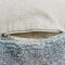 Lorena Canals Wasbare poef - Vichy Blue Sage - 20x40x40cm