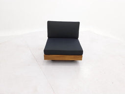 Los Angeles Lounge Middelstuk - Staal Zwart