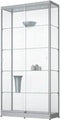 Los extra legbord voor de ABC vitrinekasten in Aluminium 100cm 30cm