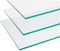 Los extra legbord voor de ABC vitrinekasten in Aluminium 100cm 40cm