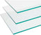 Los extra legbord voor de ABC vitrinekasten in Zwart 80cm 40cm