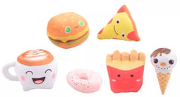 Pluche Fastfood Knuffels - Take-Away Zak - 3 Varianten