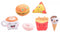 Pluche Fastfood Knuffels - Take-Away Zak - 3 Varianten