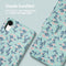 iMoshion Hoesje Geschikt voor iPhone Xr Hoesje Met Pasjeshouder - iMoshion Design Bookcase smartphone - Blauw / Blue Flowers