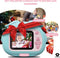 Vulpes Goods® Kids - Digitale Kindercamera - 4-in-1 Speelgoedcamera - HD 1080P 32GB 10x Zoom - Foto Games Muziek Video - Kinderfototoestel - Vlog Selfie Camera - Premium Baby Blue/Pink