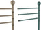 Losstaand handdoekenrek Home ESPRIT Beige Turkoois Metaal 43 x 22 x 90 cm 2 Stuks