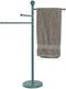 Losstaand handdoekenrek Home ESPRIT Beige Turkoois Metaal 43 x 22 x 90 cm 2 Stuks