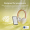 Philips TAK5500AL - Draadloze over-ear kinderkoptelefoon - ANC - Geel Wit
