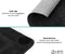 Loti Living Badmat Set Met Toiletmat Antislip – Douchemat – Badmat Badkamer – Vloermat – Badmat set wc mat – Badmat set antislip - Zwart - 50x80 cm + 50x40 cm