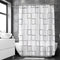 Loti Living Douchegordijn Anti Schimmel – Cube Design - Inclusief ringen – Waterdicht - Polyester - Douchegordijn 180x200 cm