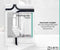 Loti Living Douchegordijn Anti Schimmel – Cube Design - Inclusief ringen – Waterdicht - Polyester - Douchegordijn 120x200 cm