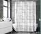 Loti Living Douchegordijn Anti Schimmel – Cube Design - Inclusief ringen – Waterdicht - Polyester - Douchegordijn 180x200 cm