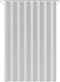Loti Living Douchegordijn Anti Schimmel – Grijs Patroon - Inclusief ringen – Waterdicht - Polyester - Douchegordijn 120x200 cm