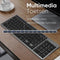 Trendfield Draadloos Toetsenbord - Bluetooth Keyboard - Stille Toetsen - Oplaadbaar - Qwerty - Space