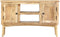 vidaXL - Dressoir - 100x35x60 - cm - massief - mangohout