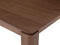 LOTTIE - Eettafel - Donkere houtkleur - 90 x 160 cm - MDF
