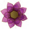 Lotus sfeerlicht lila goudrand - 13.5 - Schelp - Licht paars - Goudkleurig