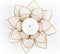 Lotus sfeerlicht parelmoer goudkleurige rand