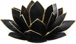 Lotus sfeerlicht zwart