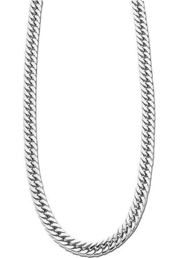 Lotus style LS1939-1/1 - collier - zilverkleurig staal - 55cm