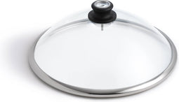 LotusGrill Glazen deksel voor Classic Ø350mm - Met geïntegreerde thermometer