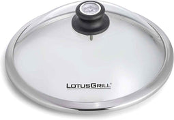 LotusGrill Glazen deksel voor Mini - Ø290mm - Met geïntegreerde thermometer