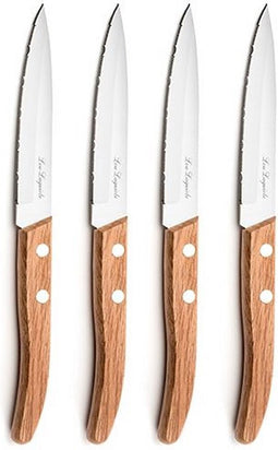 Lou Laguiole Tradition Forest - 4 delige set steakmes set
