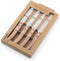 Lou Laguiole Tradition Forest - 4 delige set steakmes set