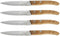 Lou Laguiole Tradition Forest - 4 delige set steakmes set