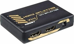 Splitter DCU 1x4 HDMI Black