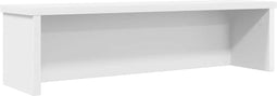 vidaXL - Keukenrek - stapelbaar - 60x15x16 - cm - bewerkt - hout - wit