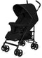Lionelo Elia - Buggy - Lichte 7kg - Verstelbare rugleuning - Zwart