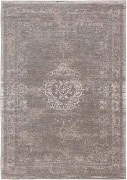 Louis de Poortere - Fading World Medallion Vloerkleed 170x240 - Lichtgrijs