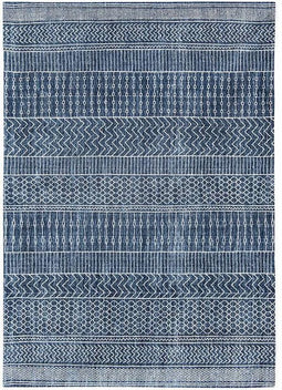Louis de Poortere - Khayma Agadir Vloerkleed 140x200 - Blauw